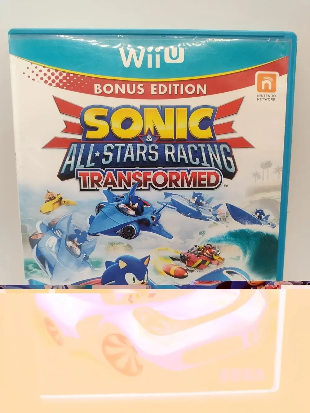 Sonic & All-Stars Racing Transformed Bonus Edition (Nintendo Wii U, 2012) CIB